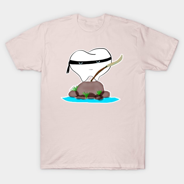 Ninja Molar T-Shirt by Happimola